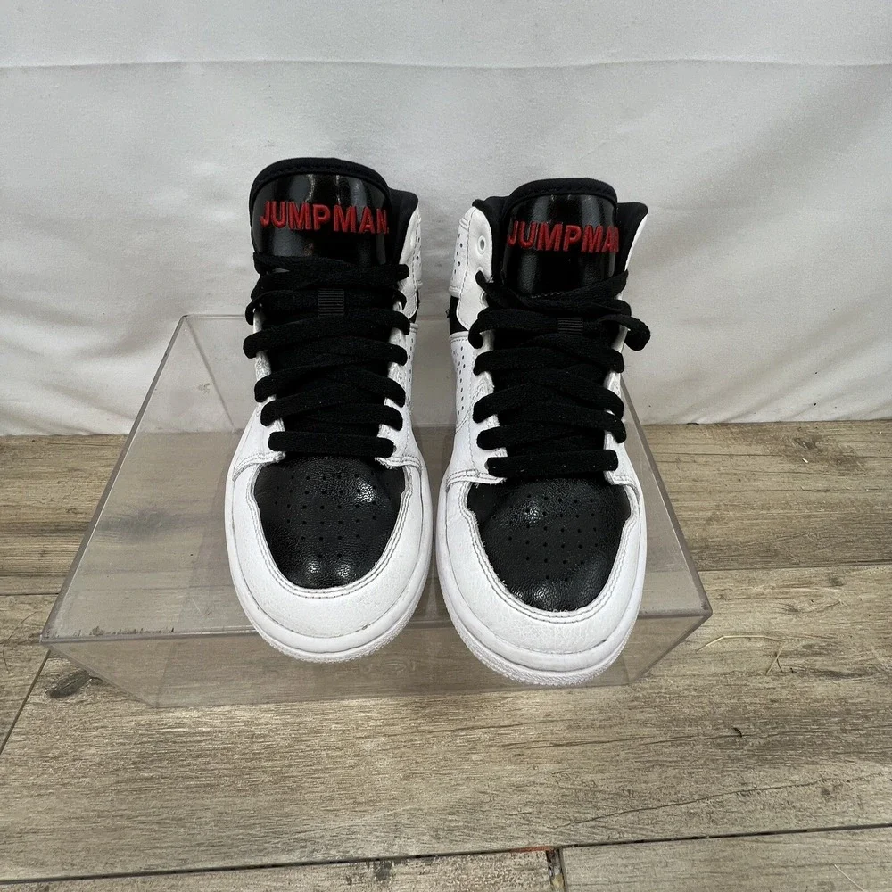 Nike Jordan Access White/Gym Red-Black - Size 4Y